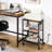 3-Tier Mobile Printer Stand with Storage and Charging Station-92929866