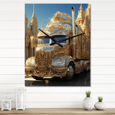 Daymi - Truck Modern Wall Clock