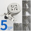 Ensemble de robinet de douche à 3 poignées avec système de douche-93055624