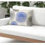 Coussin décoratif intérieur / extérieur en polyester filé floral Bavière-96813421