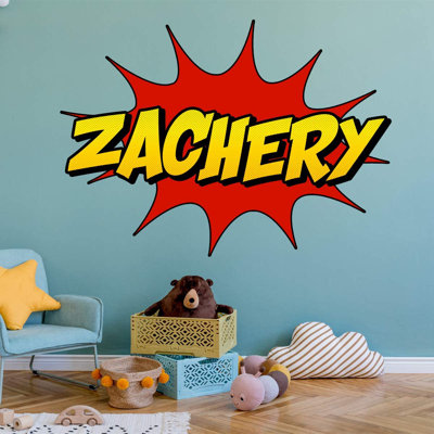 Text & Numbers Non-Wall Damaging Wall Decal