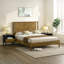 Lit plateforme en bois massif avec tête de lit rustique Ethan-521064910-515858801