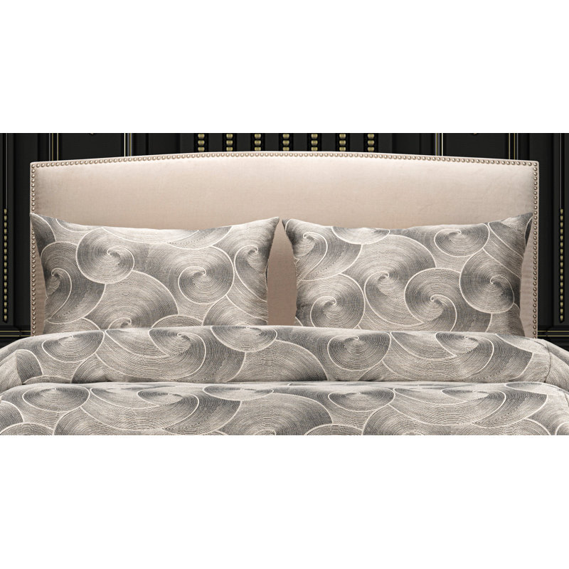 Pillow Sham, Queen, Gray