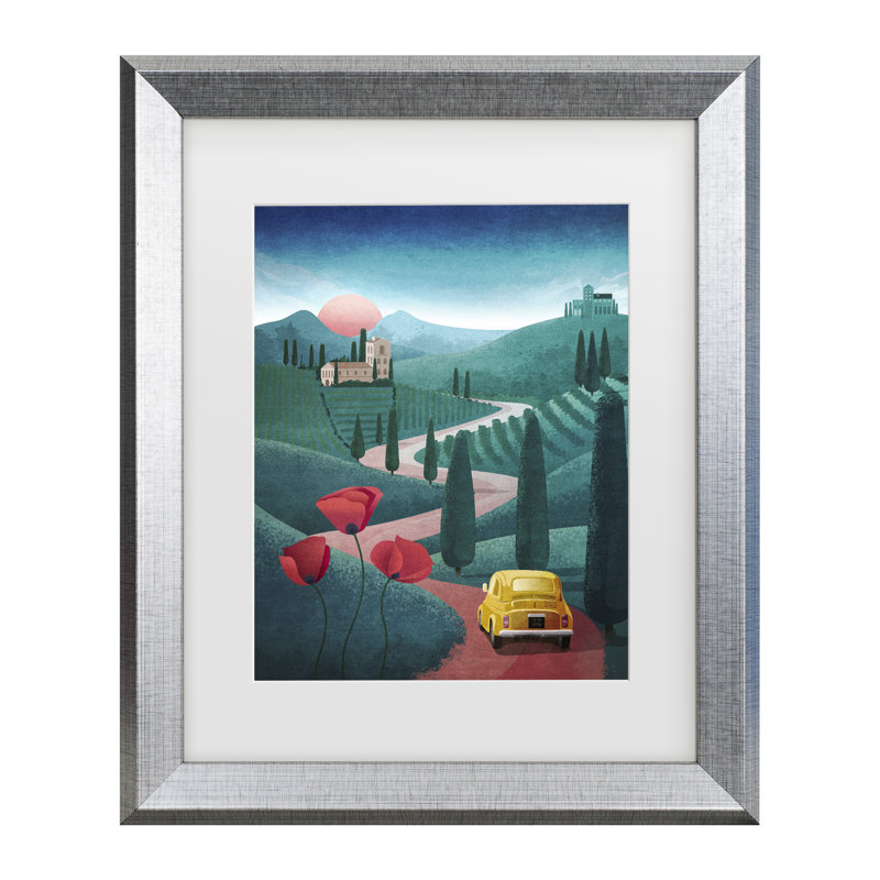 Art encadré Emel Tunaboylu, H 17,5 po x l 14,5 po