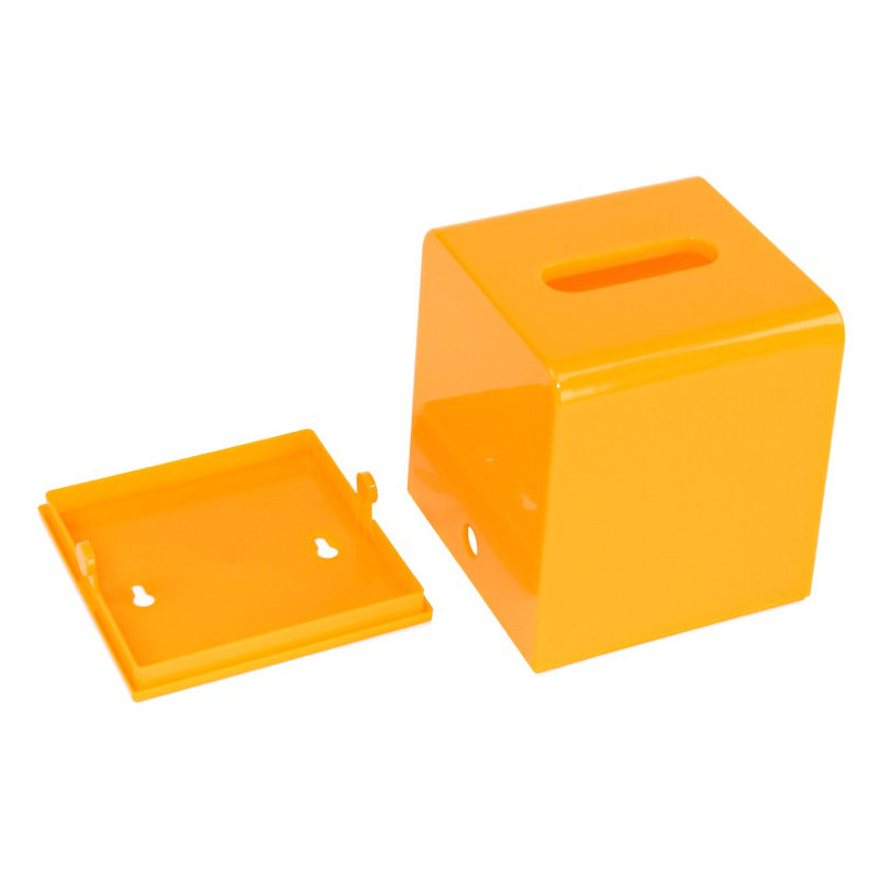 Housse pour boîte de tissu Leveille, Orange
