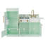 Urban Adventure Little Chef Charlotte Modern Play Kitchen, Silver Gray/Gold-643547764