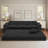 113" Cloud Sectional Couch With Comfy Chaise,L Shaped Modern Modular Sofa-110688250