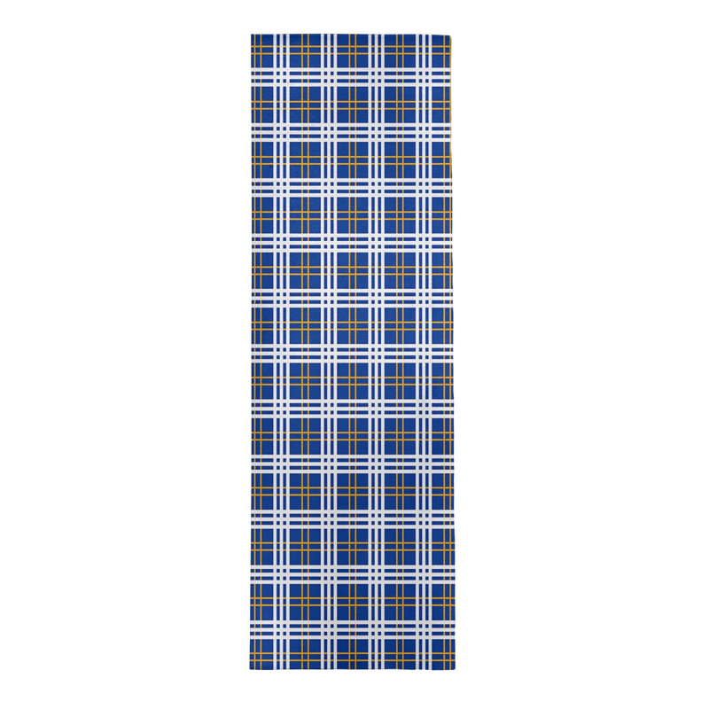 Plaid Indoor Rug, Runner 2'6" x 8'