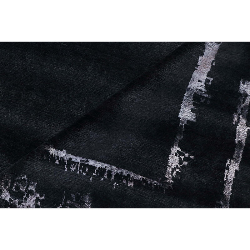 Area Rug in Charcoal, Rectangle 8' x 10'