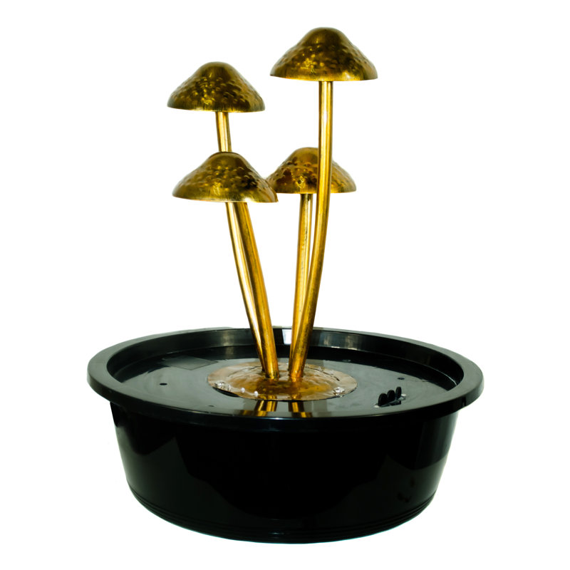 Outdoor Metal Sculptural Fountain