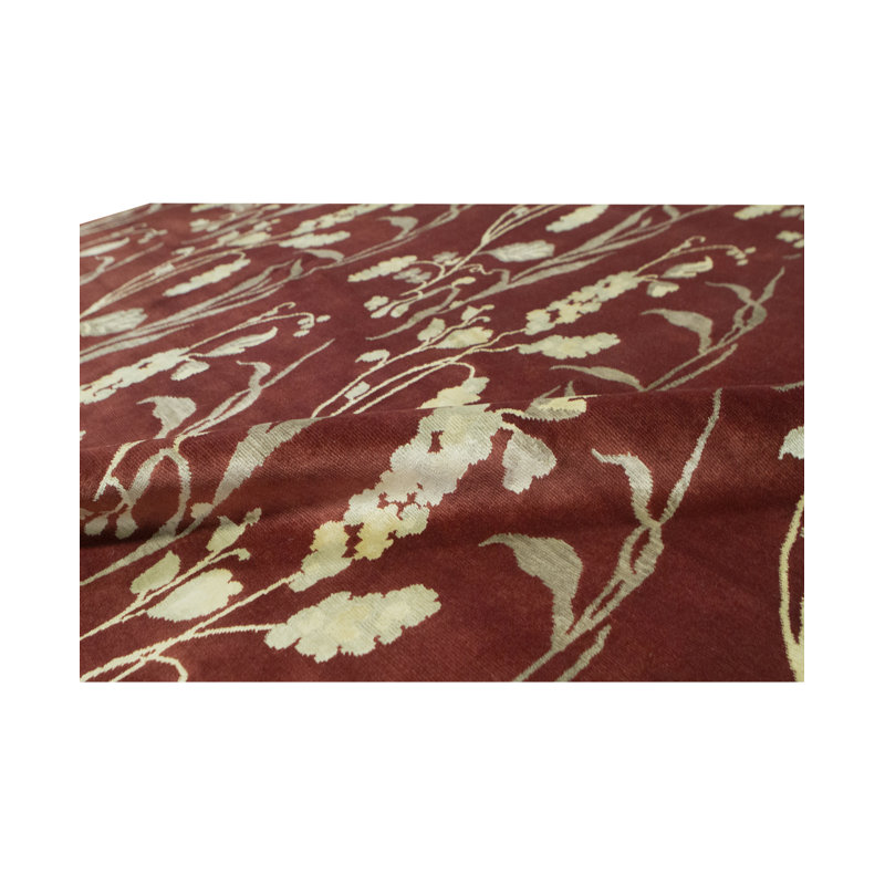 Tapis rouille de haute qualité noué à la main Windsom