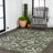 Maribel Traditional Classic All-Over Scroll Green/Cream Indoor/Outdoor Rug-317237173