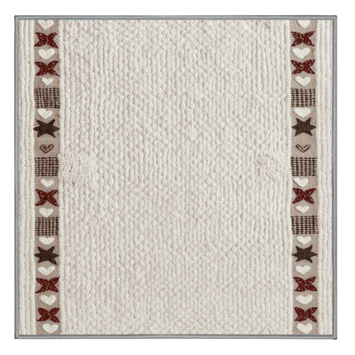  Tapis blanc lavable Farmhouse Farm
