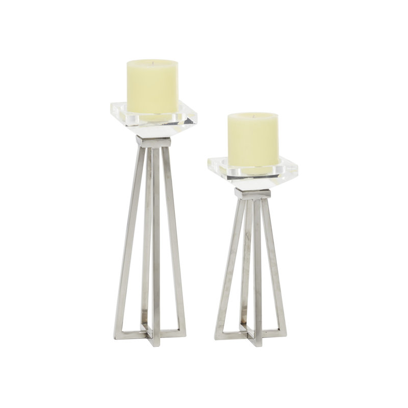 12.75'' H Stainless Steel Tabletop Votive Holder