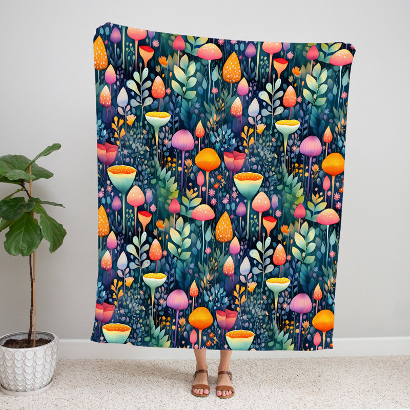 Throw Blanket, 50" W x 60" L