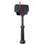 Titan Aluminum Post Mounted Mailbox