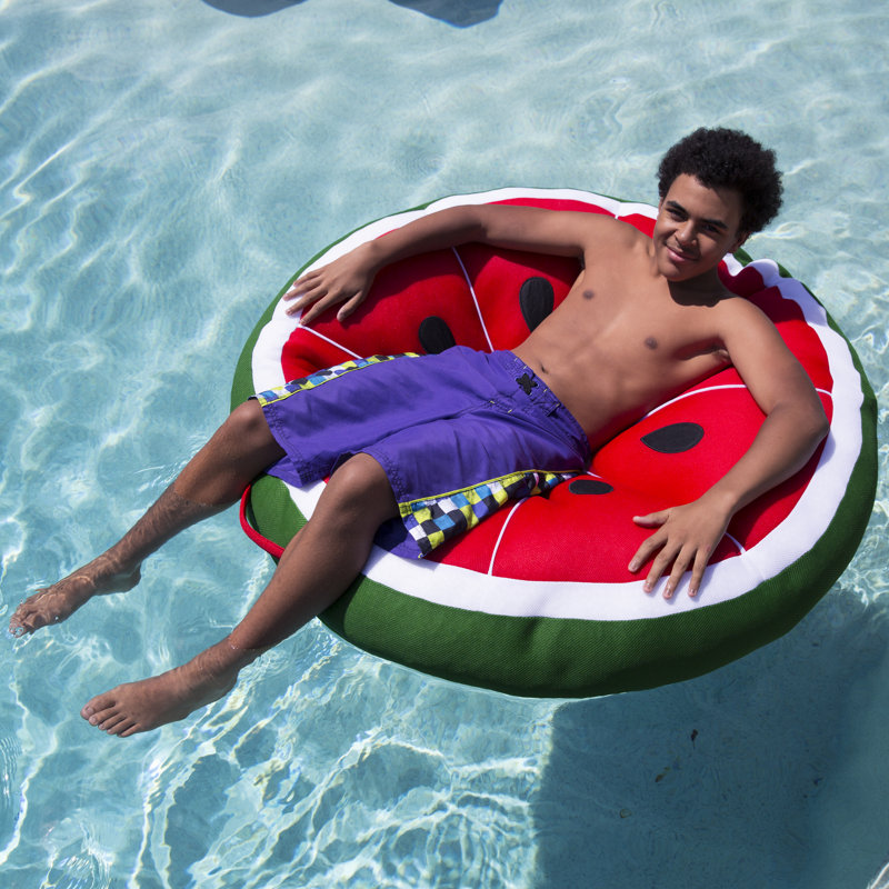 Big Joe Fruit Slice Pool Lounger, Watermelon