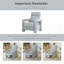 Fauteuil inclinable 31,25 po avec dossier inclinable-566963146