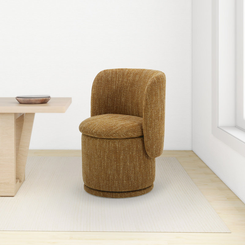 Kepler 21'' H Upholstered Side Chair, Mustard