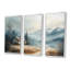 «Blue Green Misty Dawn Farmhouse», ensemble de reproductions d'art mural-1892293396-1892293410