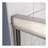 Bypass shower door, sliding door, with 1/4" tempered glass and Polished finish 56-60"x70"-112318789