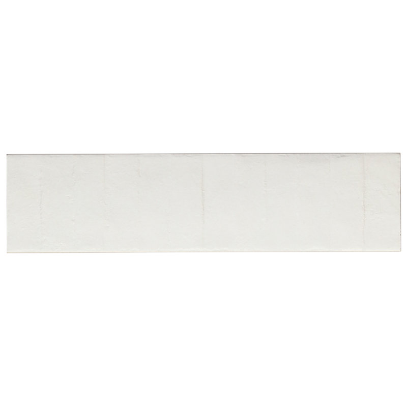 Chord Matter 2.95 in. x 11.81 in. Textured Porcelain Brick Look Floor & Wall Tile (4.35 Sq.Ft./Case), Plaster White