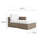 Chaise d'extérieur à accoudoir droit Convene-88459721