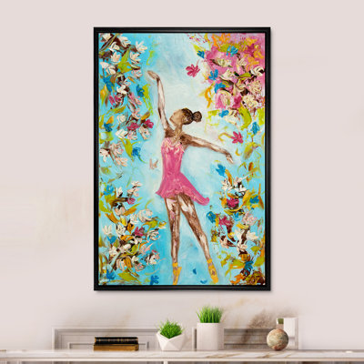 " Ballet Dancer Illustration "