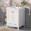 Meuble-lavabo de salle de bain avec rangement polyvalent pour espaces compacts-450955167