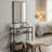 22.20'' Glass Top Console Table
