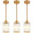 Bette 1-Light Modern Crystal Single Pendant Light With Adjustable Height-2119730731