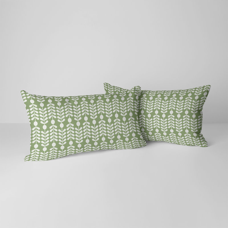 Housse de coussin d'extérieur Talula, Vert