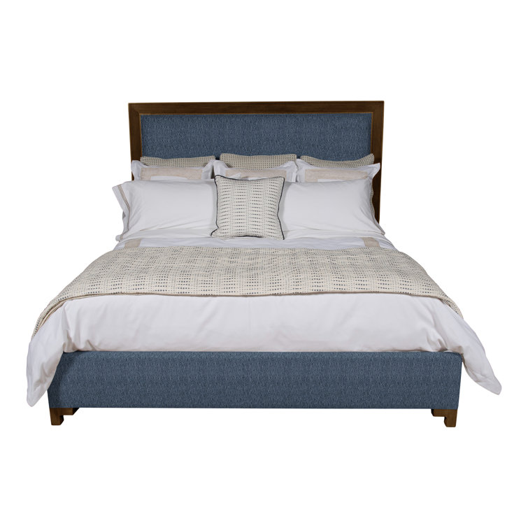 Louise/Lawrence King Upholstered Low Profile Panel Bed