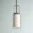 Latitude Run Jaylisse Brushed Nickel With Etched Glass Pendant Light
