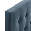 Tête de lit double en velours Peyton Performance-426317969-426317970