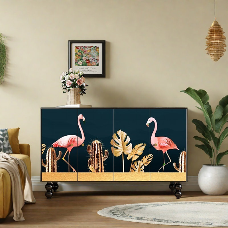 59.1in Four-door Sideboard Cabinet