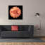  «Dahlia 1» par Debra Van Swearingen, art mural sur toile, 37 po x 37 po
