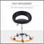 Tabouret de salon Crescent Rolling