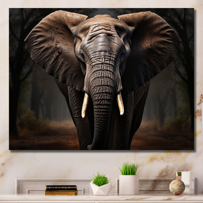 " Elephant Harmony In Monochrome I "