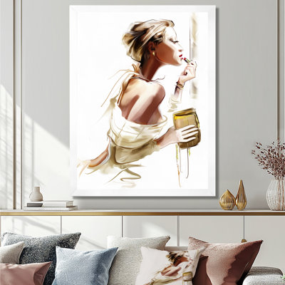 Fashion Fashion Portrait, impression numérique