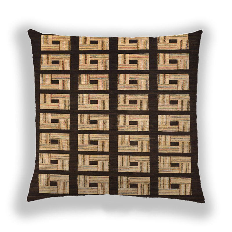 Reversible Throw Pillow, Microsuede