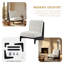 Ensemble de 2 chaises d'appoint Elegant-1522733674