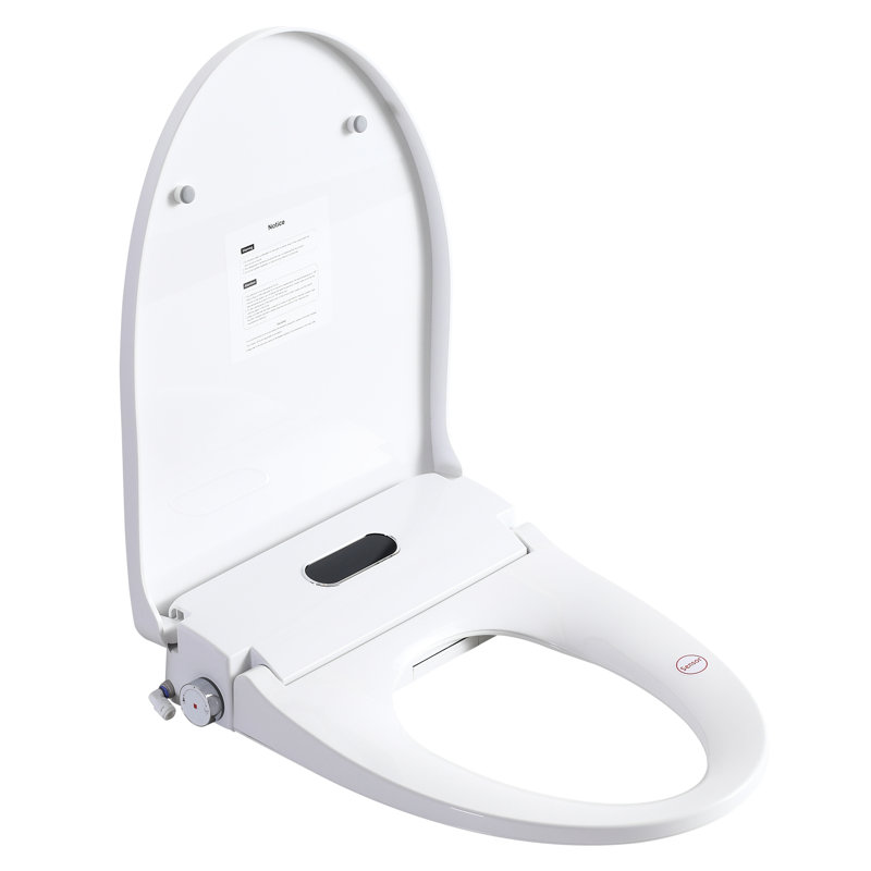 Smart bidet avec bouton latéral, réglage de la position de la nuit et de la buse pour une utilisation dans la salle de bain Siège chauffant réglable, réglage de la température de l'eau, lavage par massage