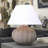 23'' Grey Table Lamp
