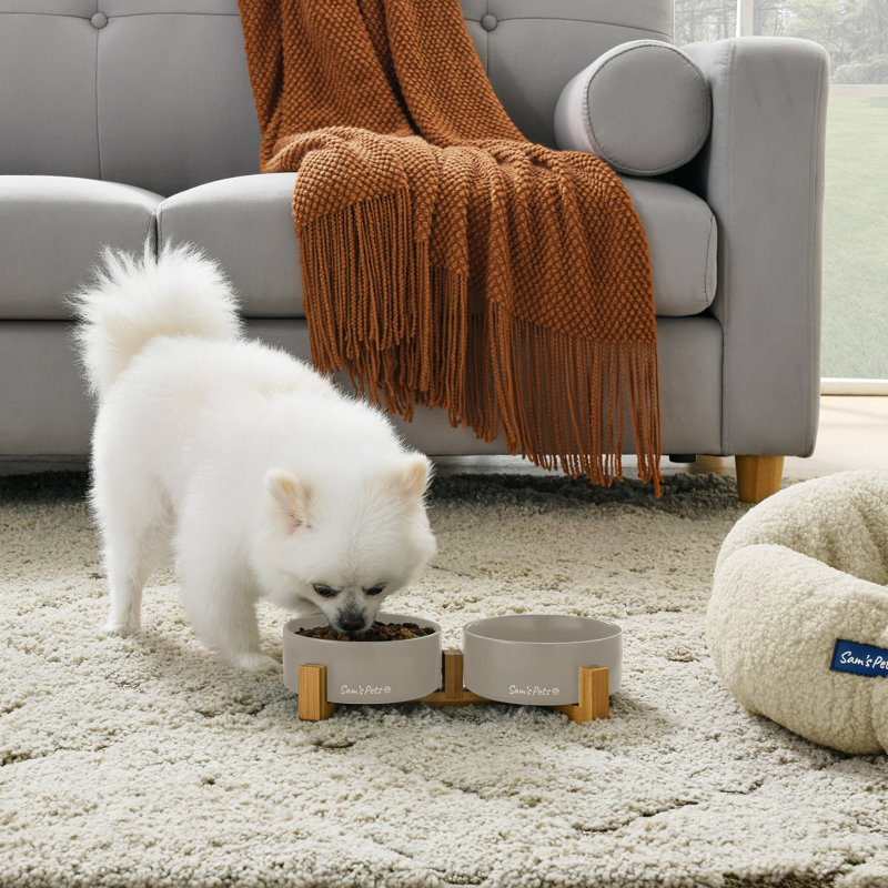 Coco Pet Bowl, Gray