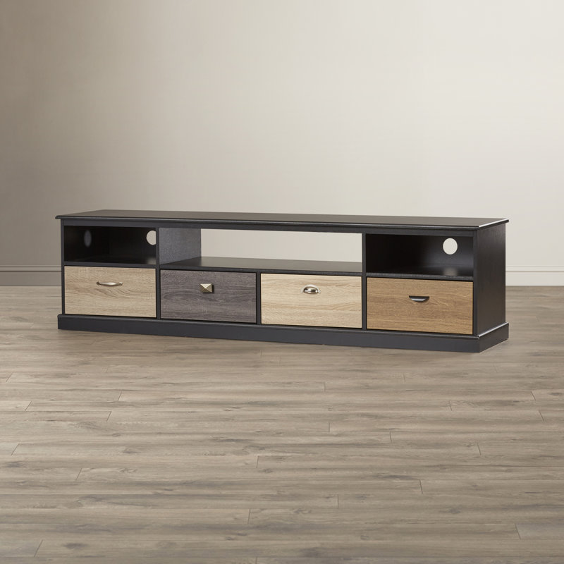 Creason TV Stand for TVs up to 65", Black