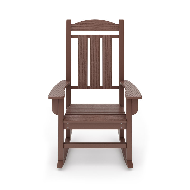 Chaise berçante traditionnelle Pecan, Brown