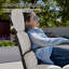 Chaise berçante pivotante avec coussins en oléfine de 5 po Seating Group-1890269251-1905293985