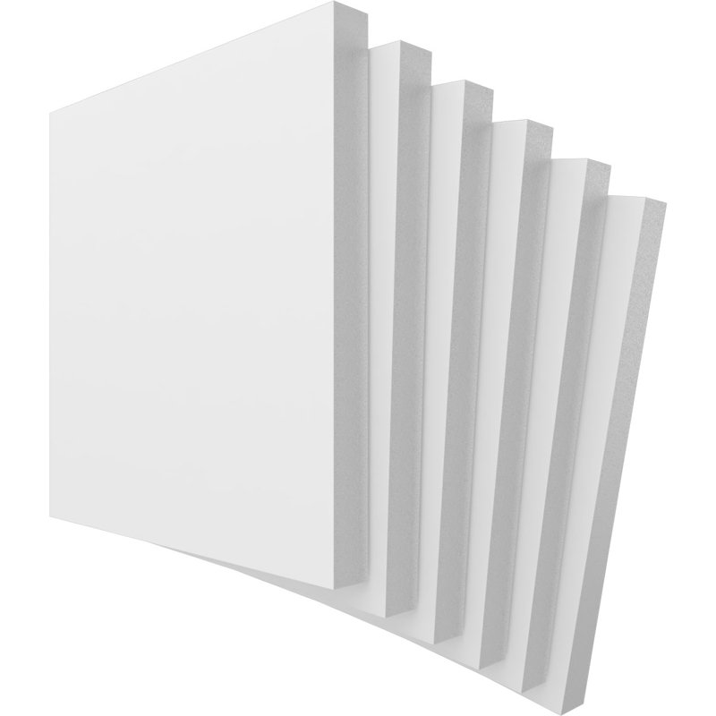 Panneaux de loisirs en PVC, H 11,75 po x l 11,75 po x P 1 po