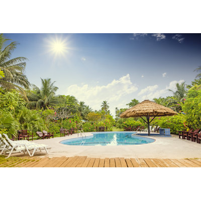 Pool - Wrapped Canvas Print